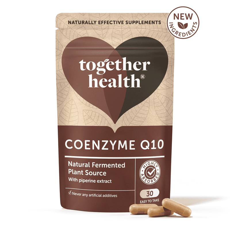 Together Health CoEnzyme Q10 Natural Fermented Plant Source 30s