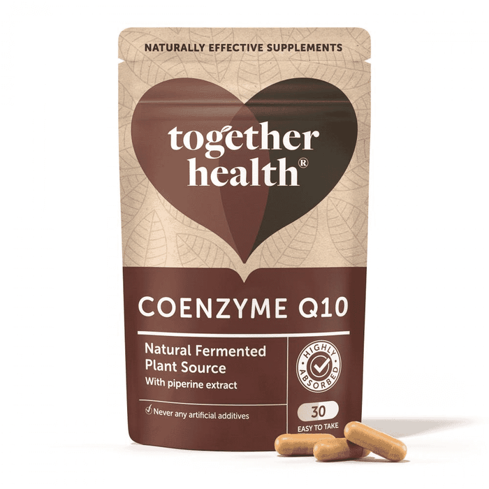 Together Health CoEnzyme Q10 Natural Fermented Plant Source 30s