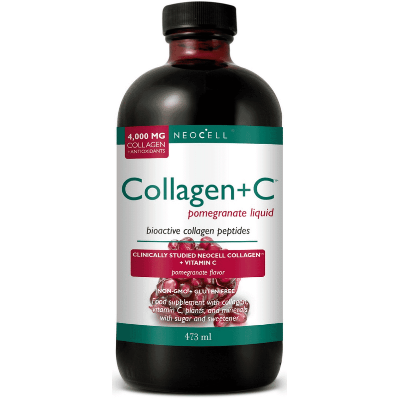 NeoCell Collagen + C Pomegranate Liquid 473ml - Dennis the Chemist