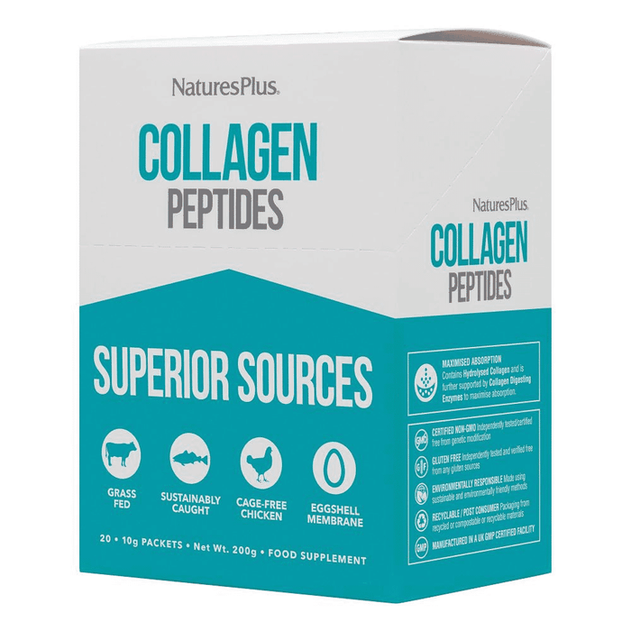 NaturesPlus Collagen Peptides 20 x 10g Packets