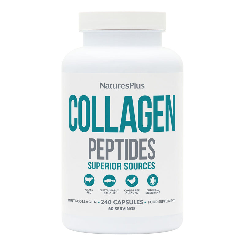 NaturesPlus Collagen Peptides Capsules 240s