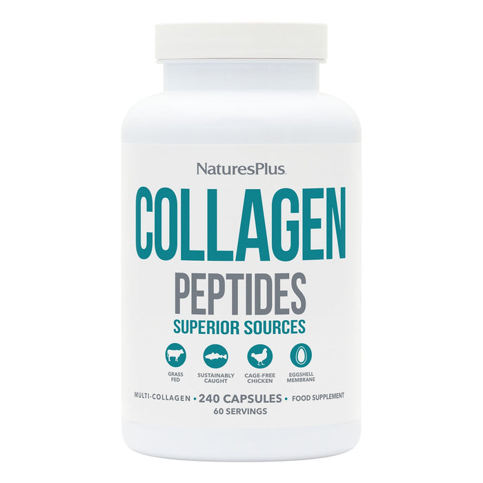 NaturesPlus Collagen Peptides Capsules 240s