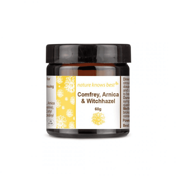 Nature Knows Best Comfrey, Arnica & Witchhazel 60g