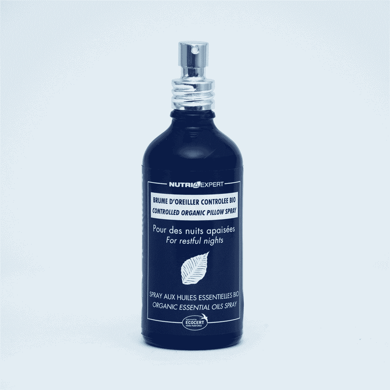 Nutri Expert Controlled Organic Pillow Spray For Restful Nights (Blue Bottle) 100ml