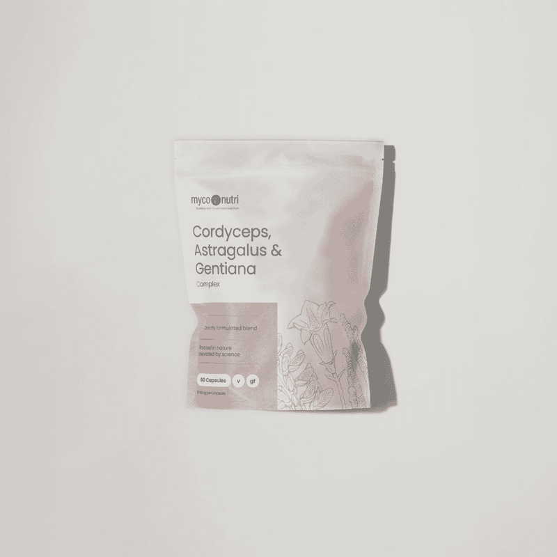 MycoNutri Cordyceps, Astragalus & Gentiana Complex 60s