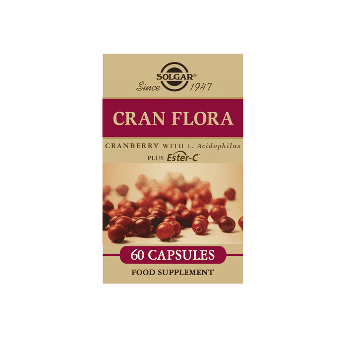 Solgar Cran Flora Plus Ester-C 60s