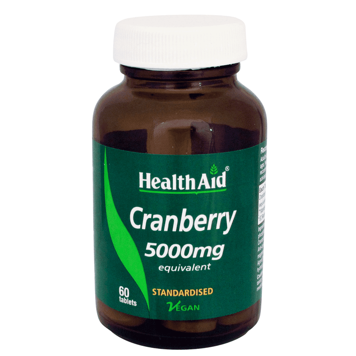Health Aid Cranberry 5000mg 60s - Dennis the Chemist