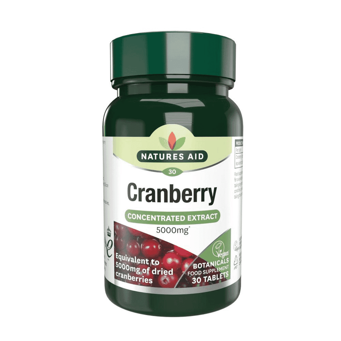 Natures Aid Cranberry (Concentrated Extract) 5000mg 30s
