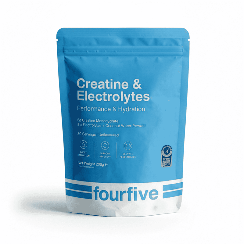 fourfive nutrition Creatine & Electrolytes Hydration and Performance Pouch 206g