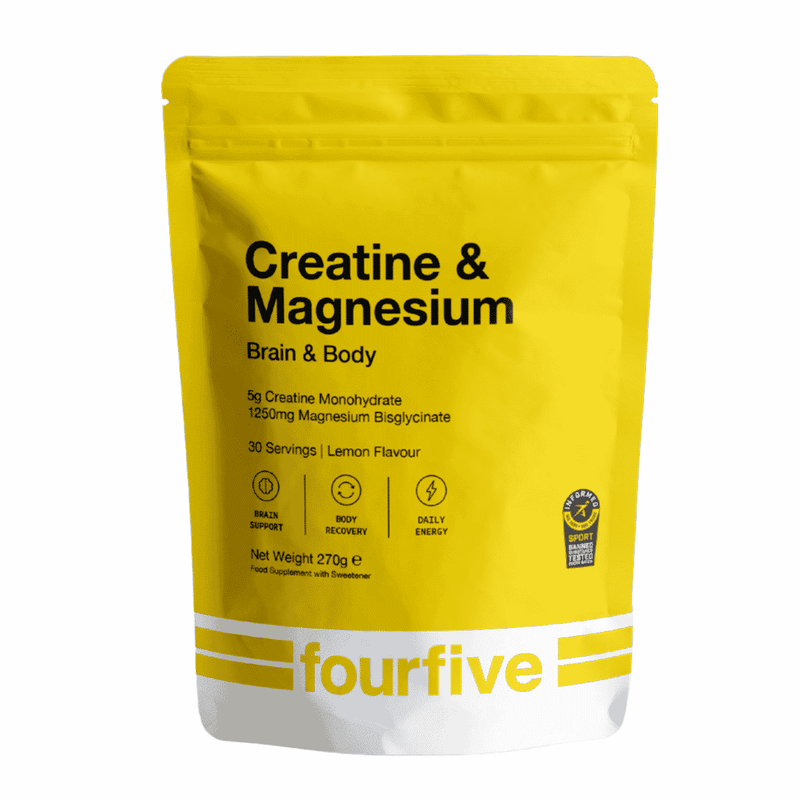 fourfive nutrition Creatine & Magnesium Brain and Body Pouch 270g
