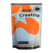 Allsports Power Creapure Creatine Monohydrate in a 550g container, showing the creatine powder inside.