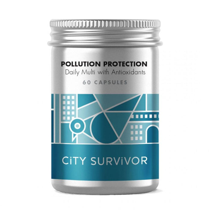 City Survivor Pollution Protection Daily Multi with Antioxidants 60's - Dennis the Chemist
