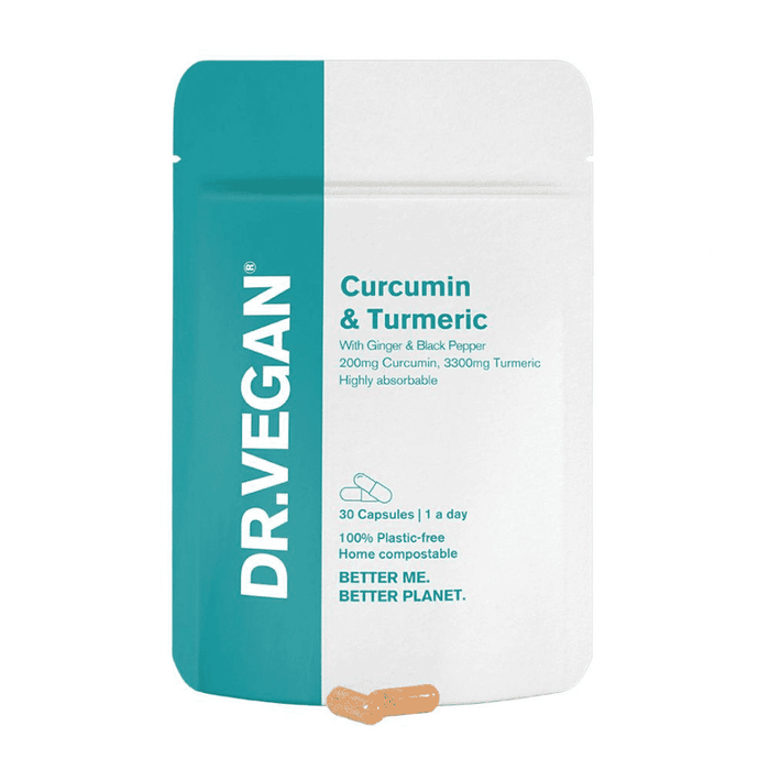 DR VEGAN Curcumin & Turmeric 30s