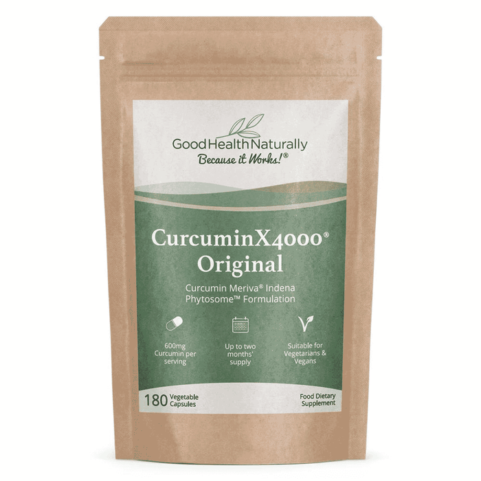 Good Health Naturally CurcuminX4000 Original Refill Pouch 180s