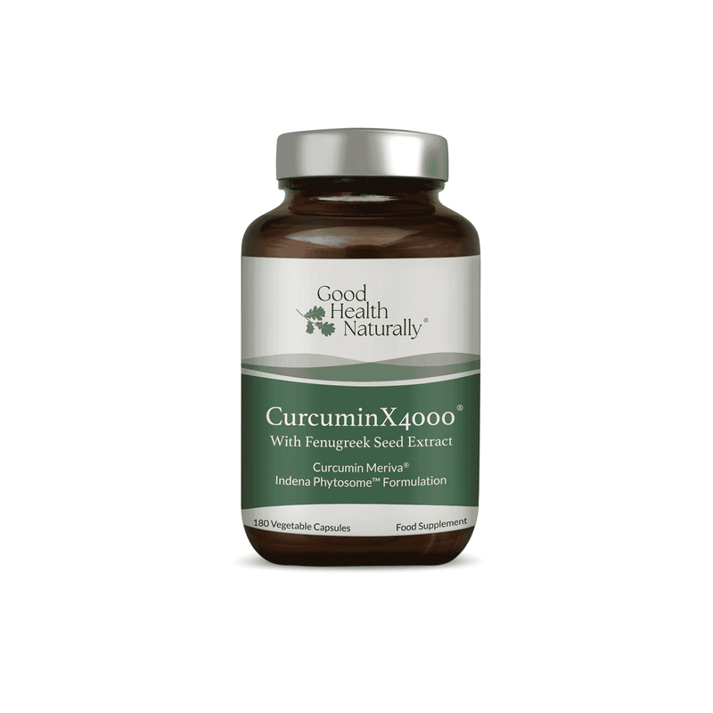Good Health Naturally CurcuminX4000 With Fenugreek Seed Extract 180s