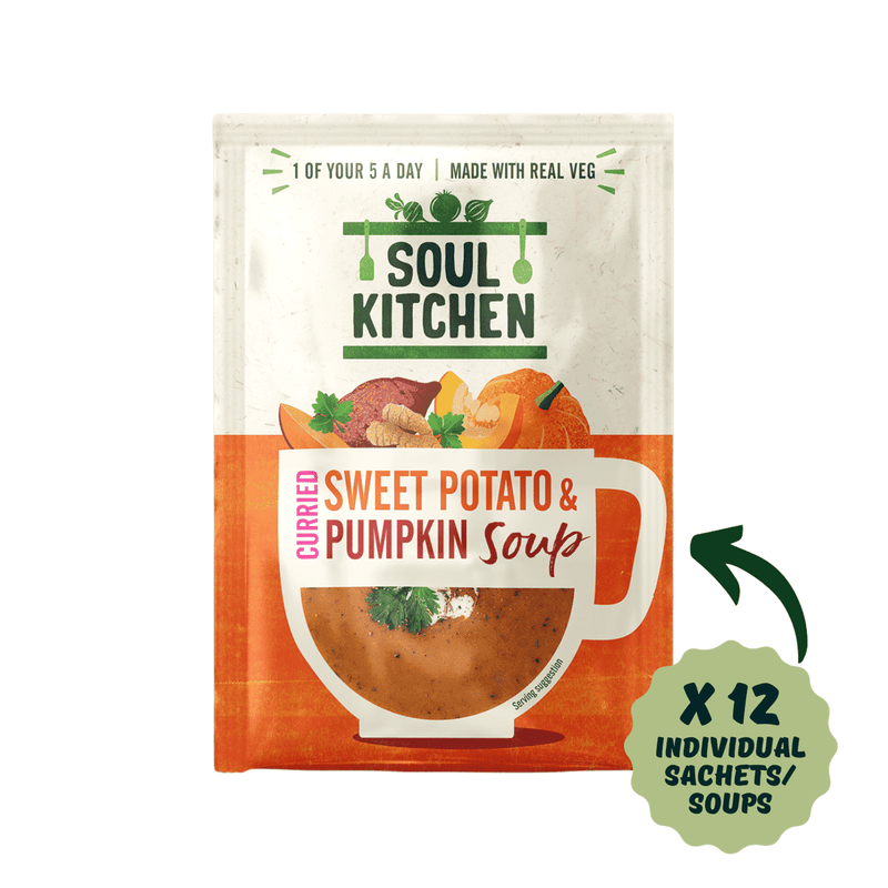 Purition Curried Sweet Potato & Pumpkin Soup 25g SINGLE