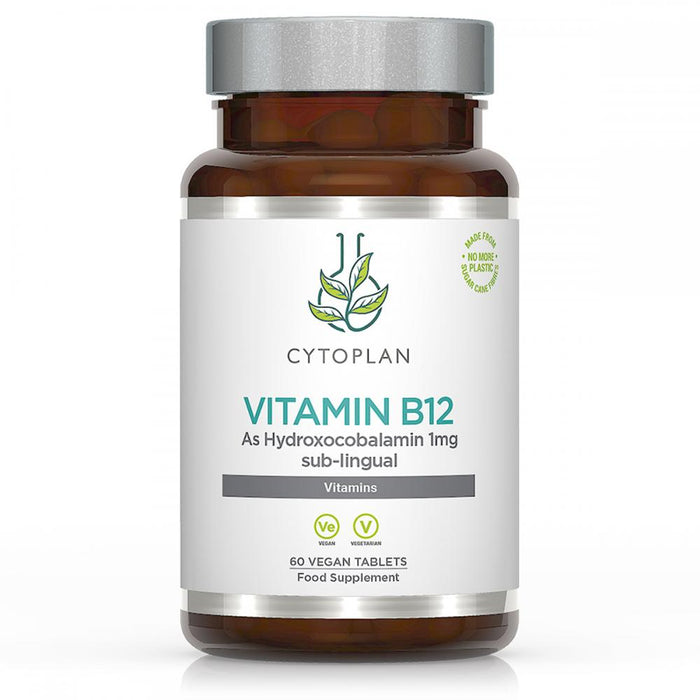 Cytoplan Vitamin B12 As Hydroxycobalamin 1mg Sub-lingual 60's - Dennis the Chemist