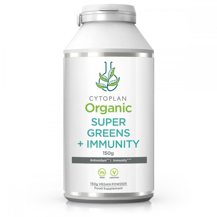 Cytoplan Organic Super Greens + Immunity 150g - Dennis the Chemist
