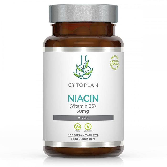 Cytoplan Niacin (Vitamin B3) 50mg 100's - Dennis the Chemist