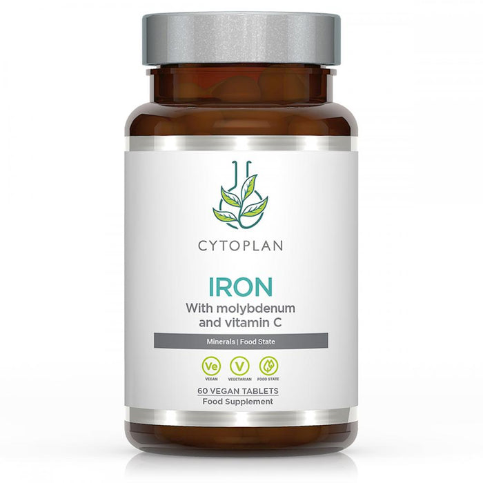 Cytoplan Iron with Molybdenum and Vitamin C 60's