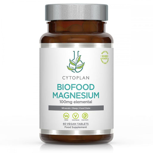 Cytoplan Biofood Magnesium 100mg  60's - Dennis the Chemist