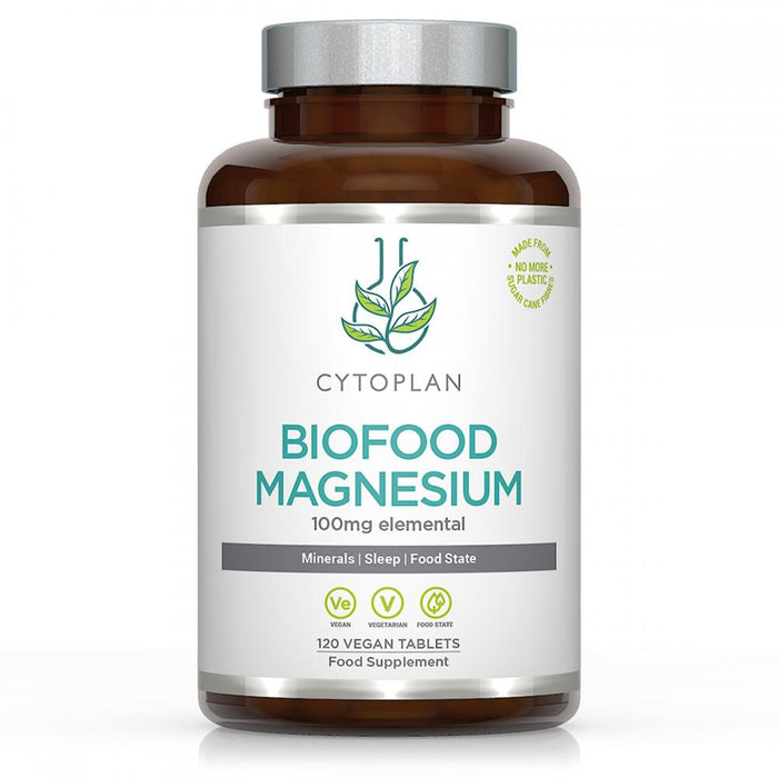Cytoplan Biofood Magnesium 100mg 120's - Dennis the Chemist