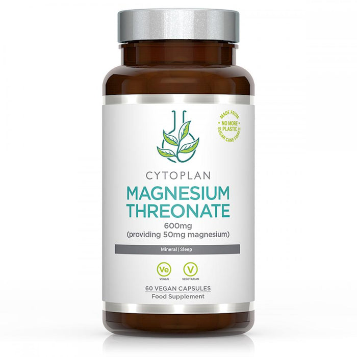 Cytoplan Magnesium Threonate 600mg 60's - Dennis the Chemist