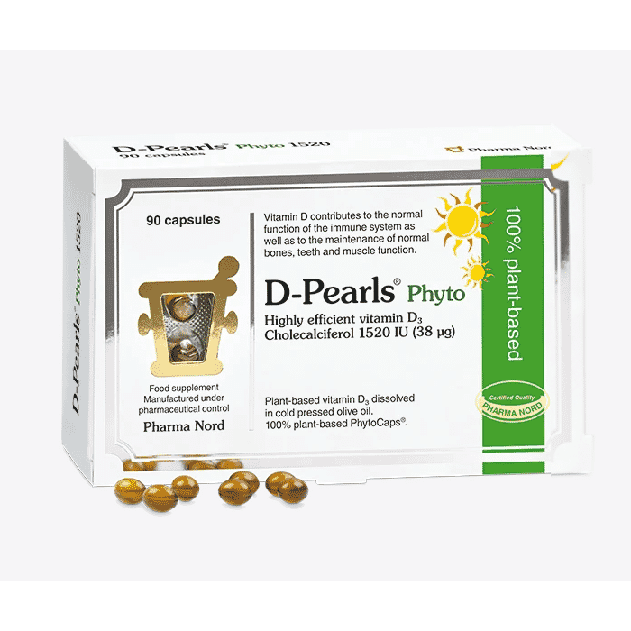 Pharma Nord D-Pearls Phyto 1520iu 90s