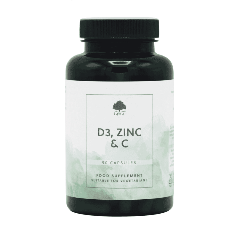 G&G Vitamins D3, Zinc & C 90s