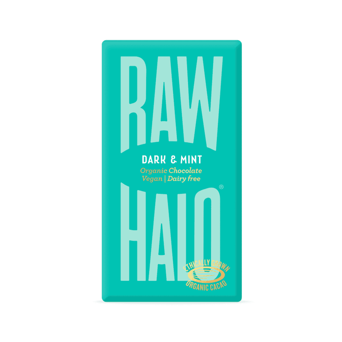Raw Halo Dark & Mint Organic Chocolate Vegan 35g