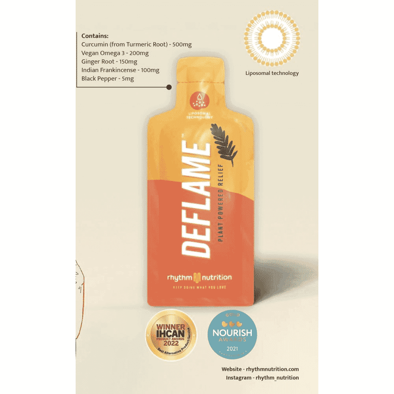 Rhythm Nutrition Deflame Plant Powered Relief 30x15ml