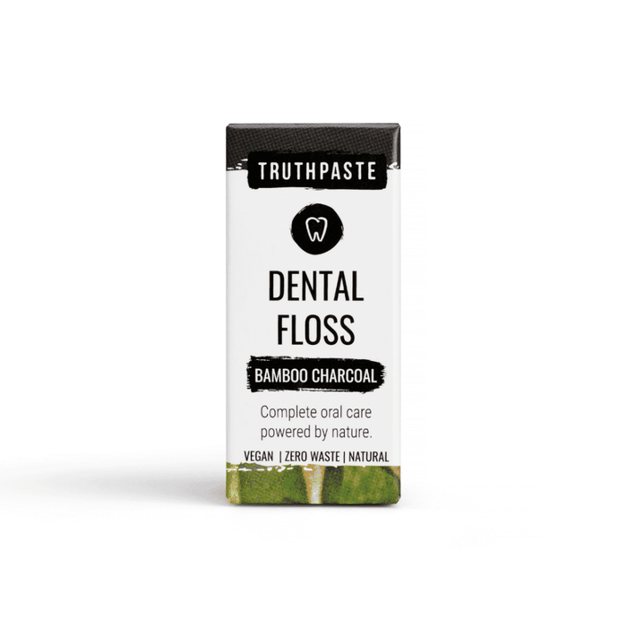 Truthpaste Dental Floss Bamboo Charcoal