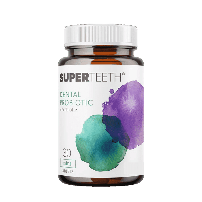 Superteeth Dental Probiotic + Prebiotic Mint 30s