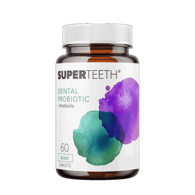 Superteeth Dental Probiotic + Prebiotic Mint 60s