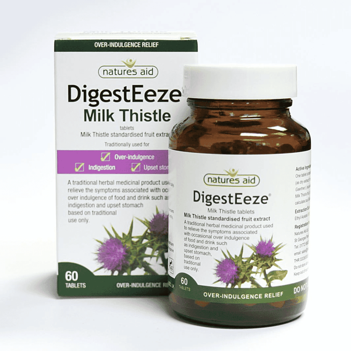 Natures Aid DigestEeze® Milk Thistle Tablets 60s