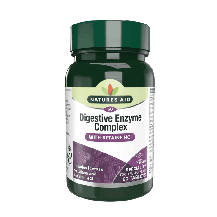 Natures Aid Digestive Enzyme Complex (with Betaine HCl) 60s