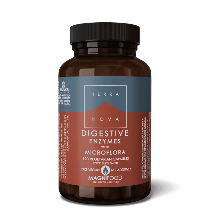 Terranova Digestive Enzymes with Microflora 100s