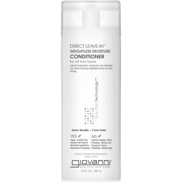 Giovanni Direct Leave-In Weightless Moisture Conditioner 250ml