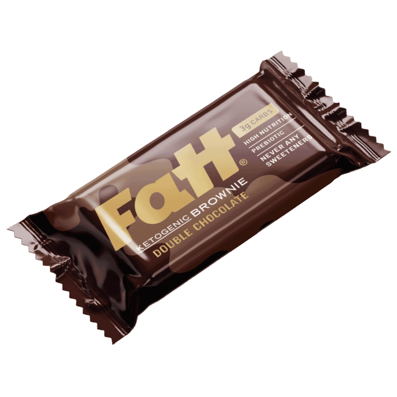 Fatt Double Chocolate Brownie 18 x 40g CASE