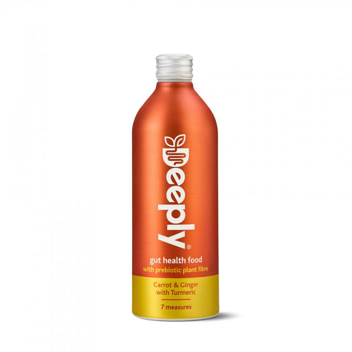 Deeply Gut Health Food Carrot & Ginger with Turmeric 455ml LARGE SINGLE - Dennis the Chemist