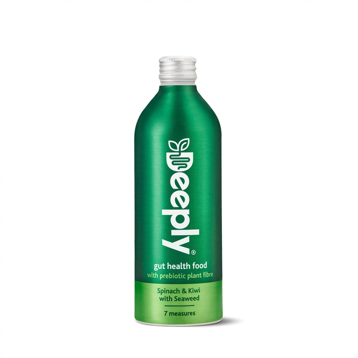 Deeply Gut Health Food Spinach & Kiwi with Seaweed 455ml LARGE SINGLE - Dennis the Chemist