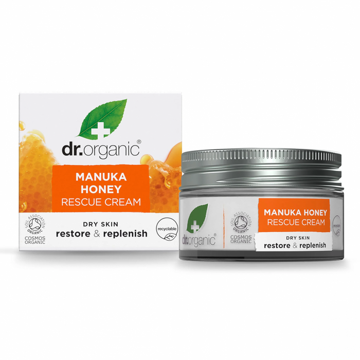 Dr Organic Manuka Honey Rescue Cream 50ml - Dennis the Chemist