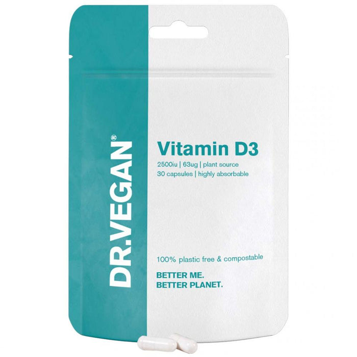 DR VEGAN Vitamin D3 30's - Dennis the Chemist