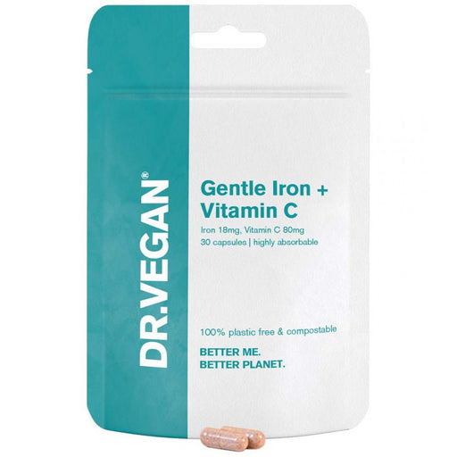 DR VEGAN Gentle Iron + Vitamin C 30's - Dennis the Chemist
