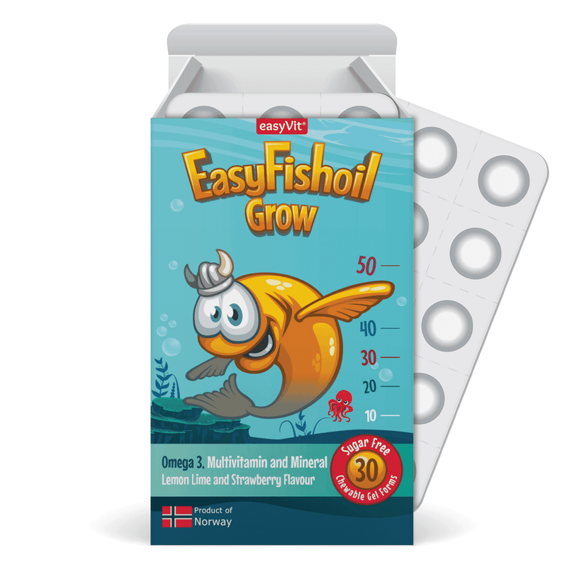 Easy Fish Oil Grow 30 Chewable Gels