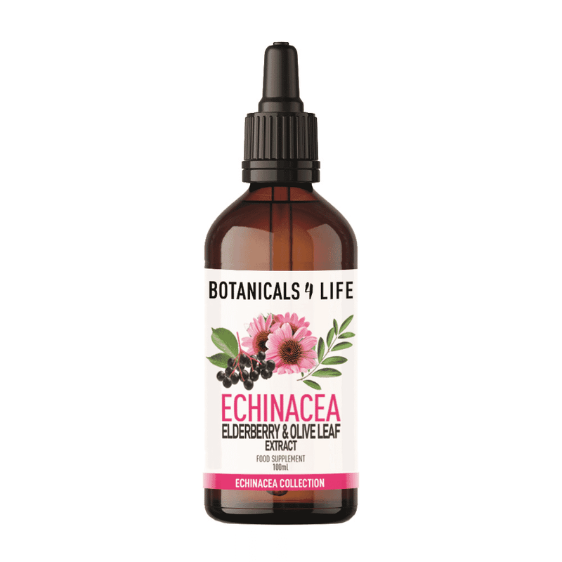 Botanicals For Life Echinacea Elderberry & Olive Leaf Extract 100ml