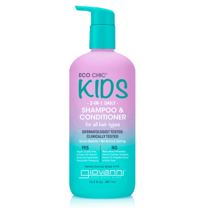 Giovanni Eco Chic KIDS 2-in-1 Daily Shampoo & Conditioner 487ml