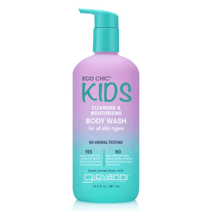 Giovanni Eco Chic KIDS Cleansing & Moisturizing Body Wash 487ml