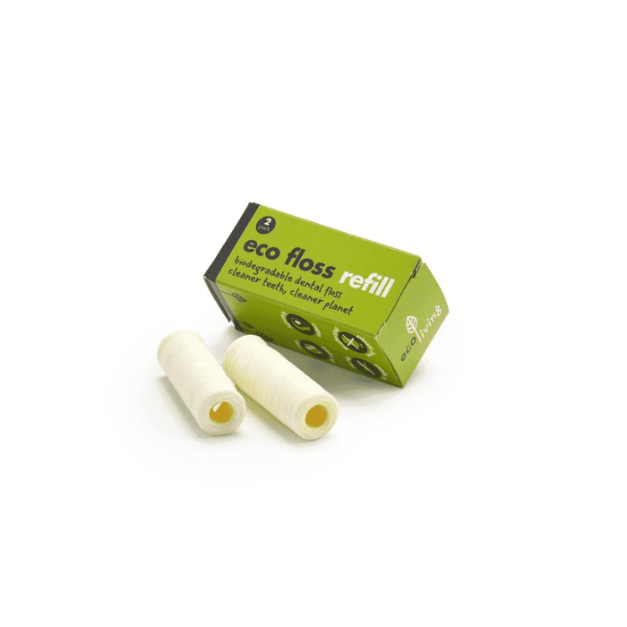 ecoLiving Eco Floss Refill Biodegradable Dental Floss (2 Pack)