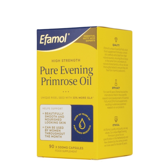 Efamol Pure Evening Primrose Oil 500mg 90's - Dennis the Chemist